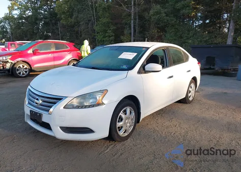 2015 Nissan Sentra Sv from USA, damaged, VIN 3N1AB7APXFY364348